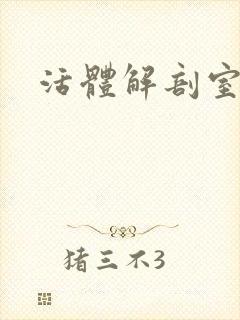 活体解剖室小说