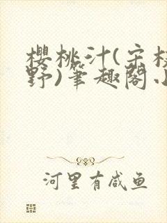 樱桃汁(宋枝江野)笔趣阁小说渡欲