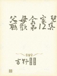 父母全家儿女大联欢第12集