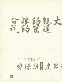 公狼的粗大挺进我的密道