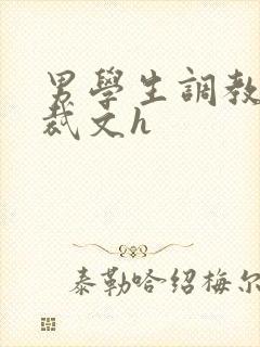 男学生调教男总裁文h