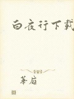 白夜行下载