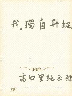 我独自升级小说