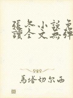 张冬小说免费阅读全文无弹窗