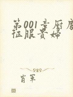 第001章厨房征服贵妇