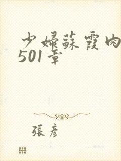 少妇苏霞肉欲第501章