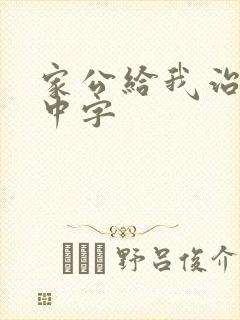家公给我治疗5中字