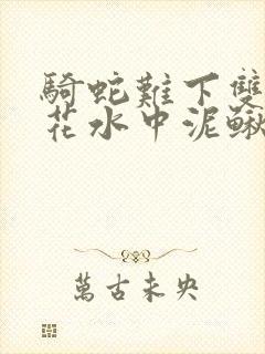 骑蛇难下双金银花水中泥鳅双男主