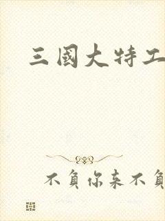 三国大特工