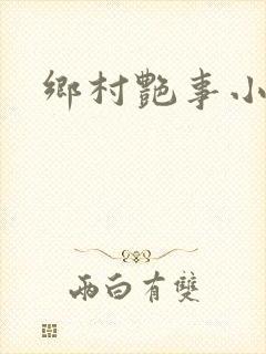乡村艳事小说