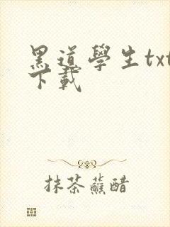 黑道学生txt下载