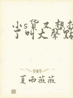 小s货又想挨c了叫大声点