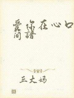 爱你在心口难开简谱