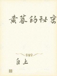黄蓉的秘密
