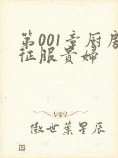 第001章厨房征服贵妇