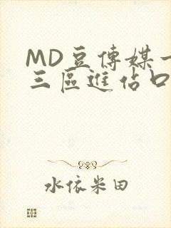 MD豆传媒一二三区进站口在线