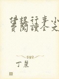 借根行事小说免费阅读全文在线阅笔趣无弹窗