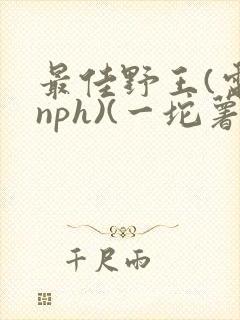 最佳野王(电竞nph)(一坨薯饼)