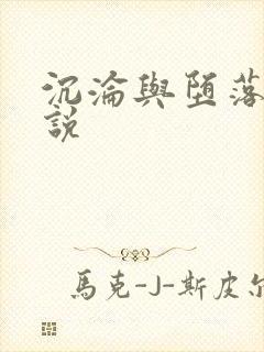 沉沦与堕落的小说