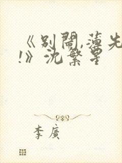 《别闹,薄先生!》沈繁星