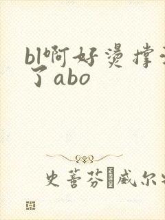 bl啊好烫撑满了abo