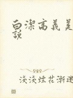 白洁高义美红小说