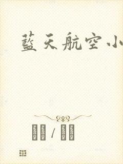 蓝天航空小说