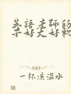 英语老师的小兔子好大好软水