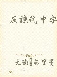 原谅我中字