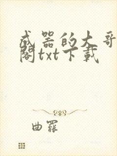 成器的大哥笔趣阁txt下载