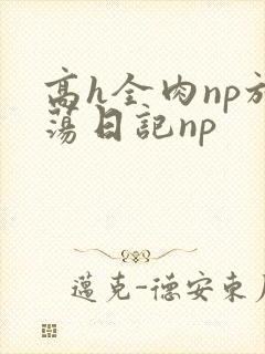 高h全肉np放荡日记np