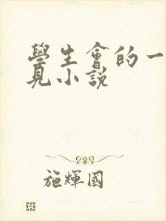 学生会的一己之见小说