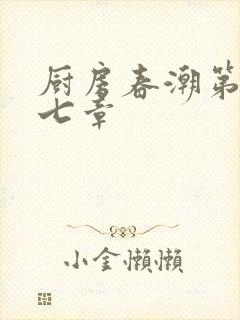 厨房春潮第三十七章