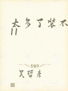 太多了装不下H11