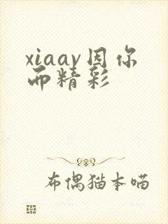 xiaav因你而精彩