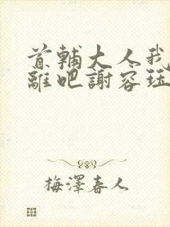 首辅大人我们和离吧谢容珏