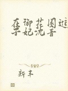 在御花园进入太子妃沈音