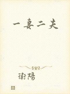 一妻二夫