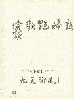 偷欢艳妇熟女小说