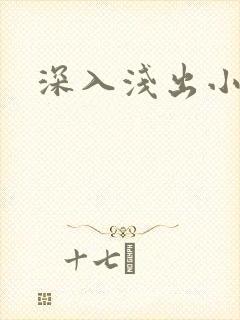 深入浅出小说