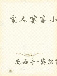 家人宴客小说