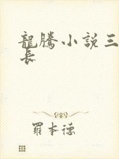 龙腾小说三宝局长