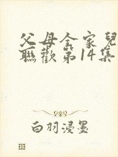 父母全家儿女大联欢第14集