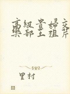 高级贵妇交换俱乐部王祖芹