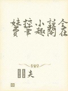 妹控小说全文免费笔趣阁在线阅读