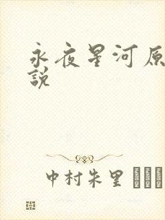 永夜星河原著小说
