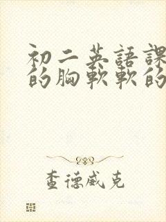 初二英语课代表的胸软软的