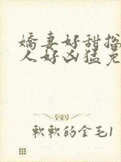 娇妻好甜总裁大人好凶猛免费小说