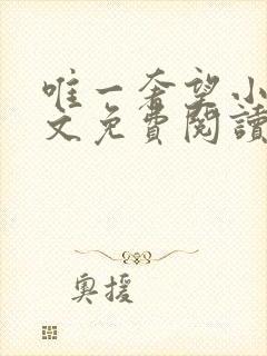 唯一奢望小说全文免费阅读