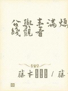 公与丰满熄4在线观看